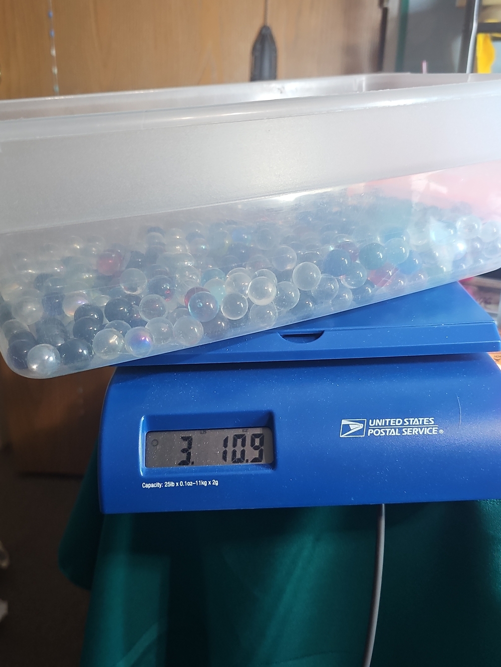 Clear & Multi Color Marbles - Picture 5 of 5